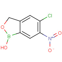 1285533-36-9 5-chloro-1-hydroxy-6-nitro-3H-2,1-benzoxaborole chemical structure