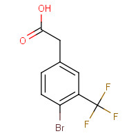 914637-17-5 2-[4-bromo-3-(trifluoromethyl)phenyl]acetic acid chemical structure
