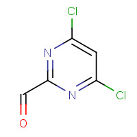 684220-28-8 4,6-dichloropyrimidine-2-carbaldehyde chemical structure