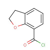 123266-63-7 2,3-dihydro-1-benzofuran-7-carbonyl chloride chemical structure