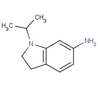 927684-86-4 1-propan-2-yl-2,3-dihydroindol-6-amine chemical structure