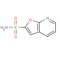 122534-86-5 furo[2,3-b]pyridine-2-sulfonamide chemical structure