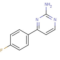 85979-49-3 4-(4-fluorophenyl)pyrimidin-2-amine chemical structure
