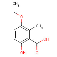 1616290-13-1 3-ethoxy-6-hydroxy-2-methylbenzoic acid chemical structure