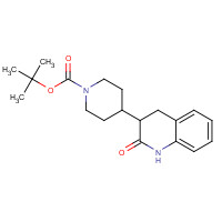 885609-26-7 tert-butyl 4-(2-oxo-3,4-dihydro-1H-quinolin-3-yl)piperidine-1-carboxylate chemical structure