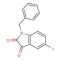 625456-97-5 1-benzyl-5-iodoindole-2,3-dione chemical structure