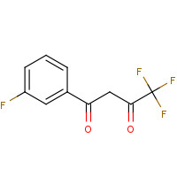 23975-58-8 4,4,4-trifluoro-1-(3-fluorophenyl)butane-1,3-dione chemical structure