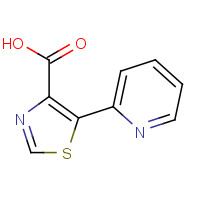 1269469-93-3 5-pyridin-2-yl-1,3-thiazole-4-carboxylic acid chemical structure