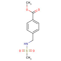 152122-32-2 methyl 4-(methanesulfonamidomethyl)benzoate chemical structure