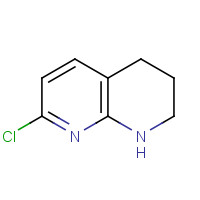1303588-27-3 7-chloro-1,2,3,4-tetrahydro-1,8-naphthyridine chemical structure