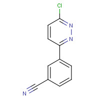 99708-49-3 3-(6-chloropyridazin-3-yl)benzonitrile chemical structure