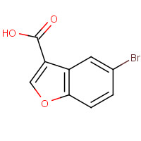 461663-79-6 5-bromo-1-benzofuran-3-carboxylic acid chemical structure