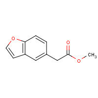121638-36-6 methyl 2-(1-benzofuran-5-yl)acetate chemical structure