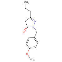 184707-88-8 2-[(4-methoxyphenyl)methyl]-5-propyl-4H-pyrazol-3-one chemical structure