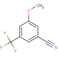 868167-61-7 3-methoxy-5-(trifluoromethyl)benzonitrile chemical structure