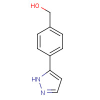 179057-16-0 [4-(1H-pyrazol-5-yl)phenyl]methanol chemical structure
