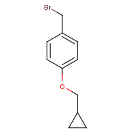 561313-86-8 1-(bromomethyl)-4-(cyclopropylmethoxy)benzene chemical structure