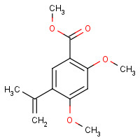 913000-27-8 methyl 2,4-dimethoxy-5-prop-1-en-2-ylbenzoate chemical structure
