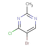 861383-73-5 5-bromo-4-chloro-2-methylpyrimidine chemical structure
