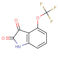 959236-54-5 4-(trifluoromethoxy)-1H-indole-2,3-dione chemical structure