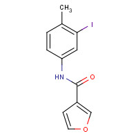 623907-53-9 N-(3-iodo-4-methylphenyl)furan-3-carboxamide chemical structure