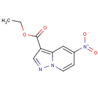 885271-11-4 ethyl 5-nitropyrazolo[1,5-a]pyridine-3-carboxylate chemical structure