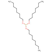 3028-88-4 trioctyl phosphite chemical structure