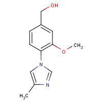 1017789-63-7 [3-methoxy-4-(4-methylimidazol-1-yl)phenyl]methanol chemical structure