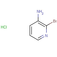 78607-34-8 2-bromopyridin-3-amine;hydrochloride chemical structure