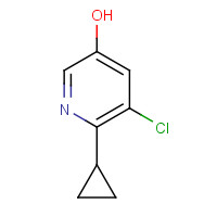 1355067-18-3 5-chloro-6-cyclopropylpyridin-3-ol chemical structure