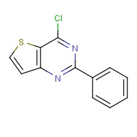 214417-22-8 4-chloro-2-phenylthieno[3,2-d]pyrimidine chemical structure