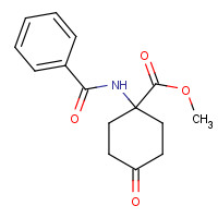 331258-40-3 methyl 1-benzamido-4-oxocyclohexane-1-carboxylate chemical structure
