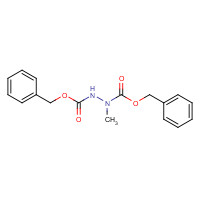 6002-83-1 benzyl N-methyl-N-(phenylmethoxycarbonylamino)carbamate chemical structure