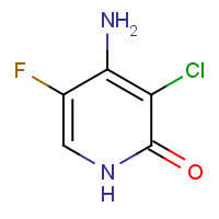 150150-92-8 4-amino-3-chloro-5-fluoro-1H-pyridin-2-one chemical structure