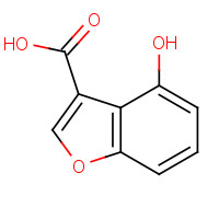 112678-09-8 4-hydroxy-1-benzofuran-3-carboxylic acid chemical structure