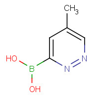 1579278-22-0 (5-methylpyridazin-3-yl)boronic acid chemical structure