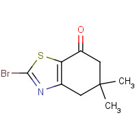 10513-26-5 2-bromo-5,5-dimethyl-4,6-dihydro-1,3-benzothiazol-7-one chemical structure