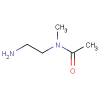 90914-57-1 N-(2-aminoethyl)-N-methylacetamide chemical structure