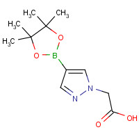 1083326-41-3 2-[4-(4,4,5,5-tetramethyl-1,3,2-dioxaborolan-2-yl)pyrazol-1-yl]acetic acid chemical structure