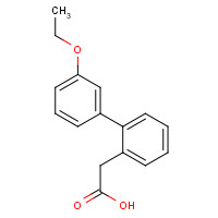 669713-68-2 2-[2-(3-ethoxyphenyl)phenyl]acetic acid chemical structure