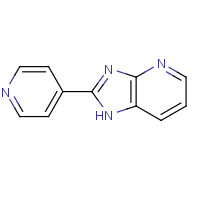 63411-78-9 2-pyridin-4-yl-1H-imidazo[4,5-b]pyridine chemical structure