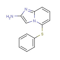 76911-31-4 5-phenylsulfanylimidazo[1,2-a]pyridin-2-amine chemical structure