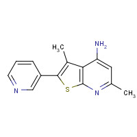 1312594-34-5 3,6-dimethyl-2-pyridin-3-ylthieno[2,3-b]pyridin-4-amine chemical structure