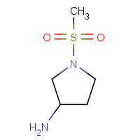 662116-71-4 1-methylsulfonylpyrrolidin-3-amine chemical structure