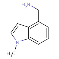 864264-02-8 (1-methylindol-4-yl)methanamine chemical structure