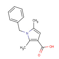3807-61-2 1-benzyl-2,5-dimethylpyrrole-3-carboxylic acid chemical structure