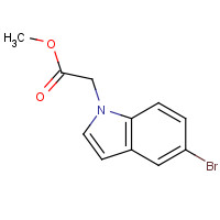 1094351-56-0 methyl 2-(5-bromoindol-1-yl)acetate chemical structure
