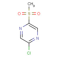 1177421-30-5 2-chloro-5-methylsulfonylpyrazine chemical structure