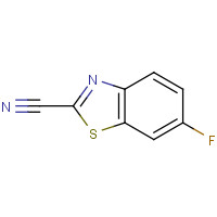 169776-04-9 6-fluoro-1,3-benzothiazole-2-carbonitrile chemical structure