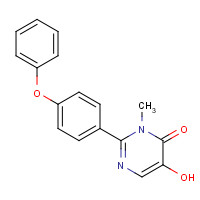 1333240-01-9 5-hydroxy-3-methyl-2-(4-phenoxyphenyl)pyrimidin-4-one chemical structure